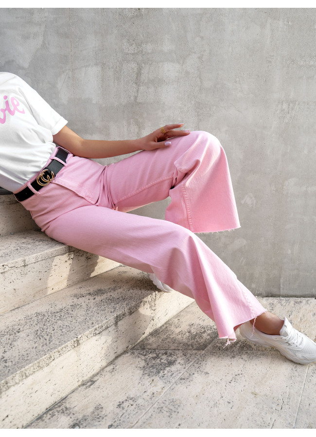 PINK JEAN PANTS - NICOLE