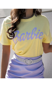 ΚΙΤΡΙΝΟ ΛΙΛΑ T-SHIRT BARBIE