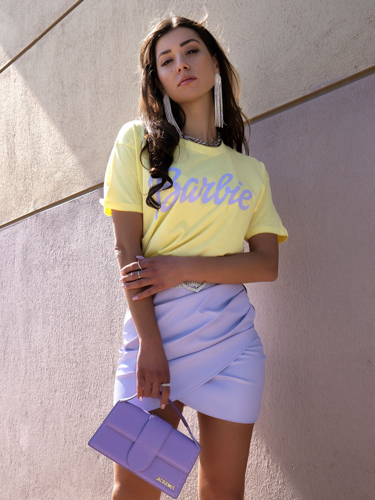 YELLOW LILLAC T-SHIRT BARBIE