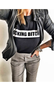 F*CKING BITCH BLACK T-SHIRT