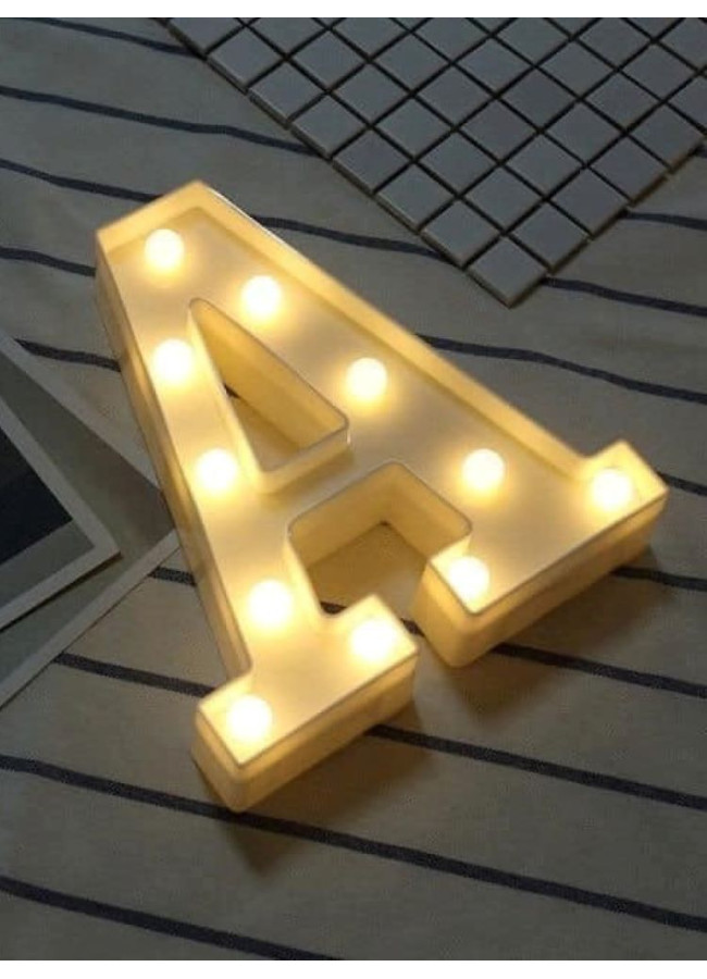 DECORATING LED LETTERS