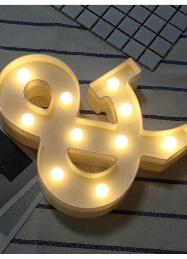 DECORATING LED LETTERS