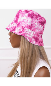 FUCHSIA TIE DYE BUCKET HAT