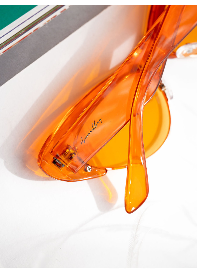 ANNAKEY ENVIOUS ORANGE SUNGLASSES