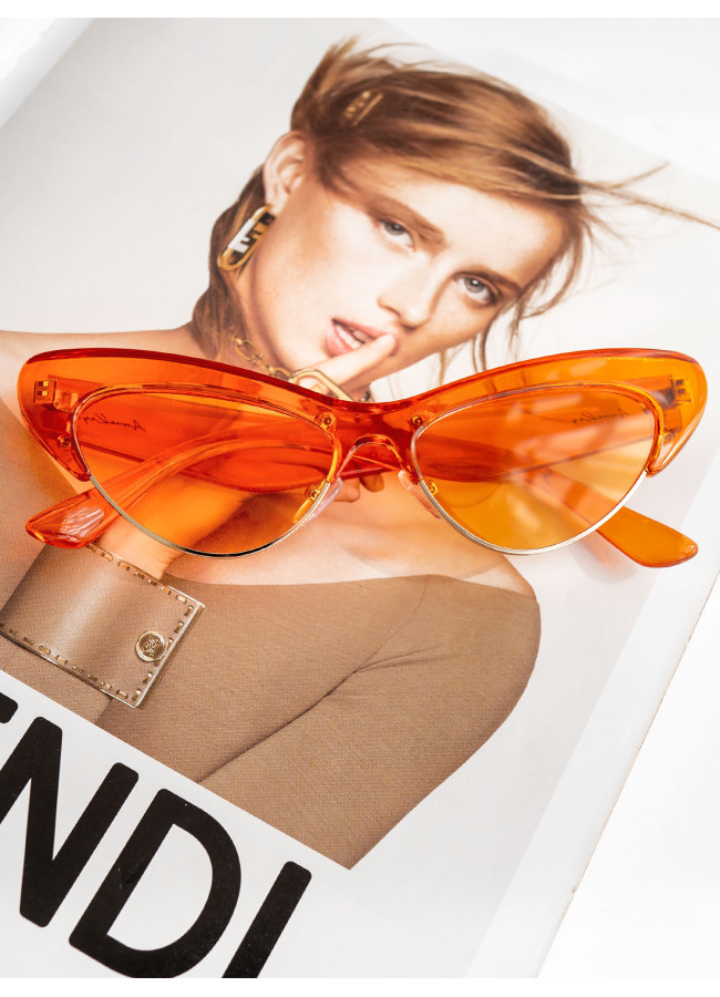 ANNAKEY ENVIOUS ORANGE SUNGLASSES