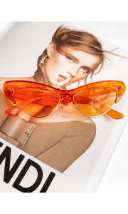 ANNAKEY ENVIOUS ORANGE SUNGLASSES