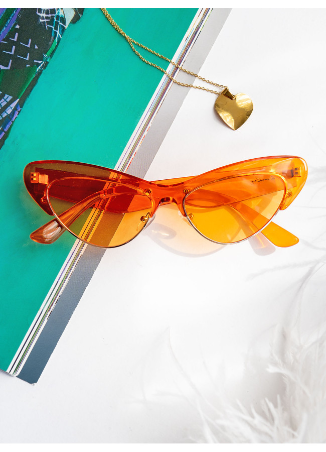 ANNAKEY ENVIOUS ORANGE SUNGLASSES