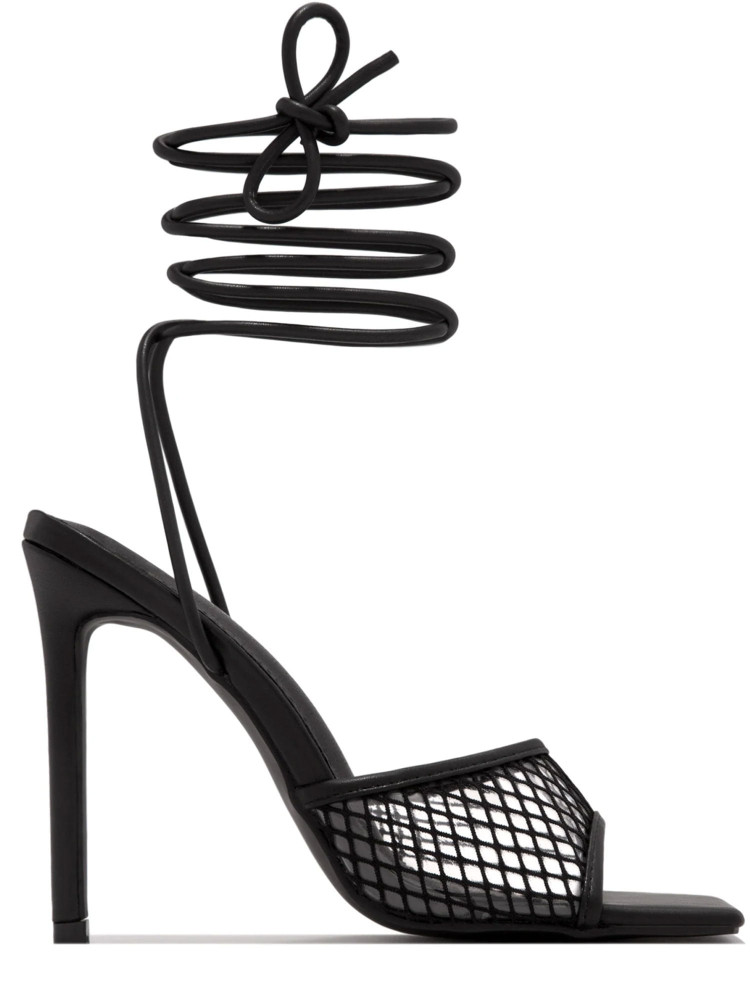 COLLINS BLACK SANDALS