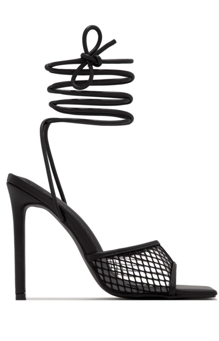 COLLINS BLACK SANDALS