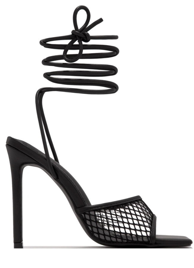 COLLINS BLACK SANDALS