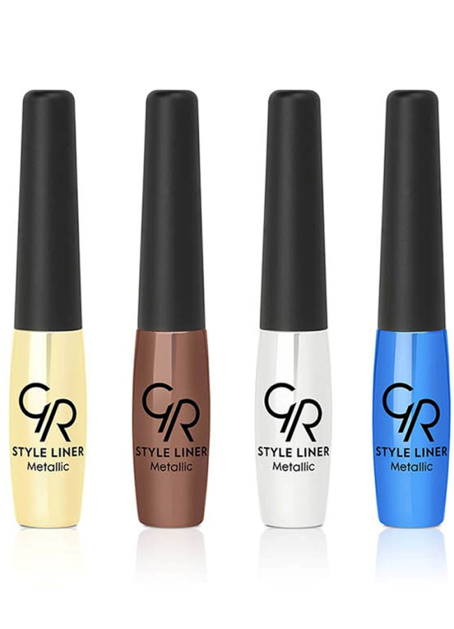 STYLE LINER METALLIC GOLDEN ROSE