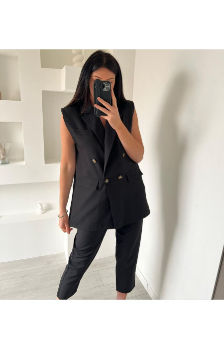 TANGY BLACK SUIT SET
