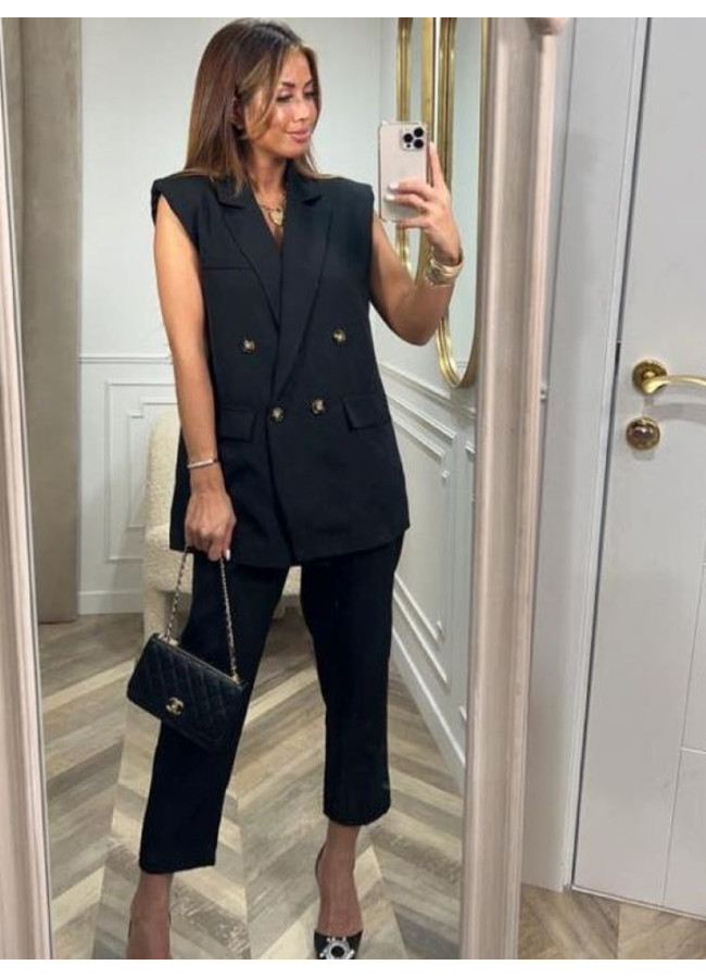 TANGY BLACK SUIT SET