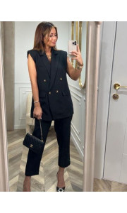 TANGY BLACK SUIT SET