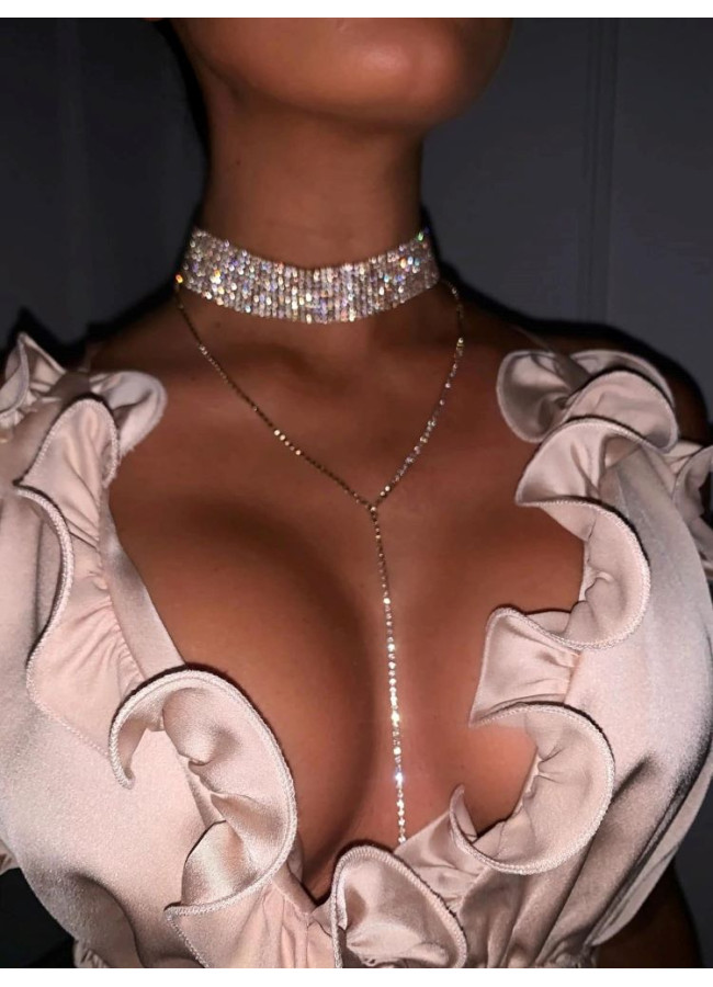 CHUNKY STRASS CHOKER