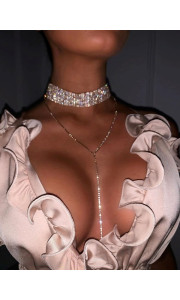 CHUNKY STRASS CHOKER
