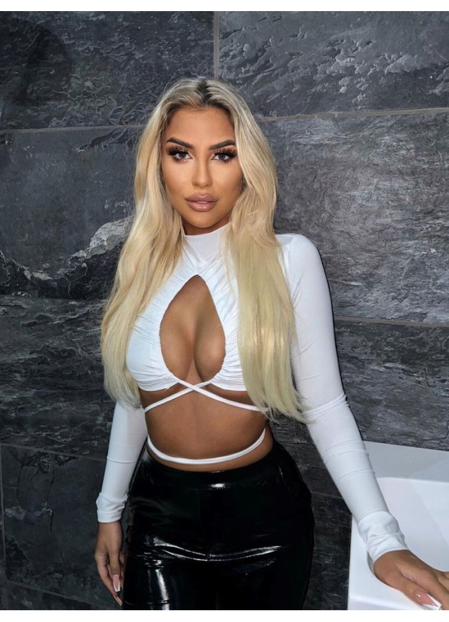 HOLE WHITE TOP