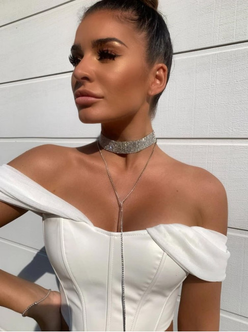 CHUNKY STRASS CHOKER