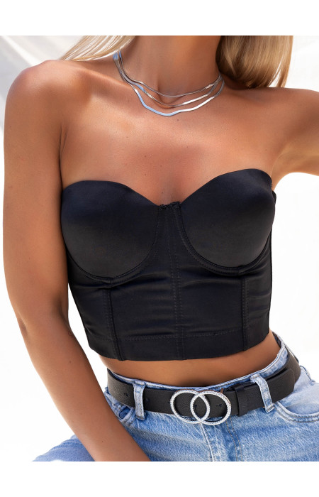 ΜΑΥΡΟ BUSTIER - ADIRA
