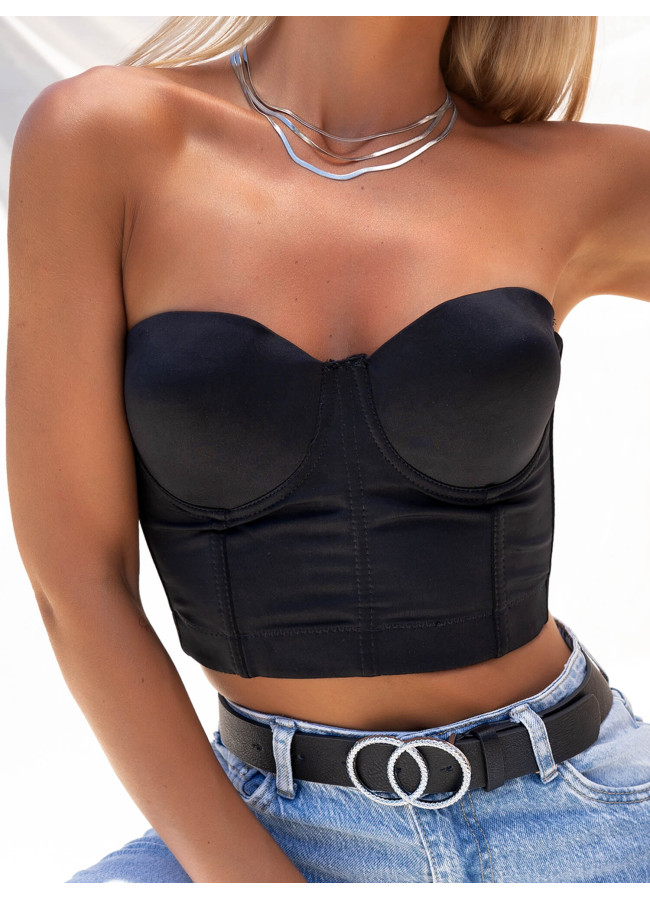 ADIRA BLACK BUSTIER