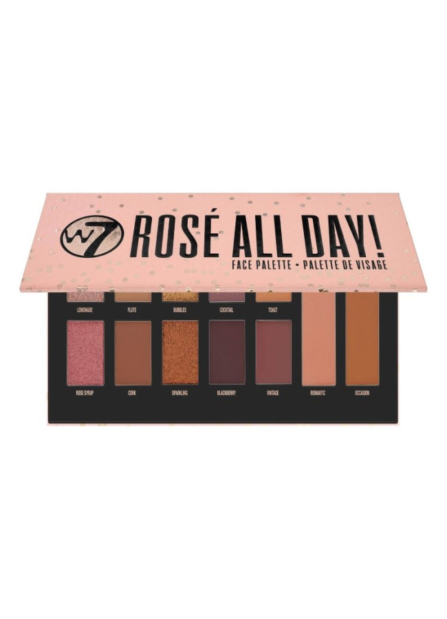 W7 ROSE ALL DAY PALETTE