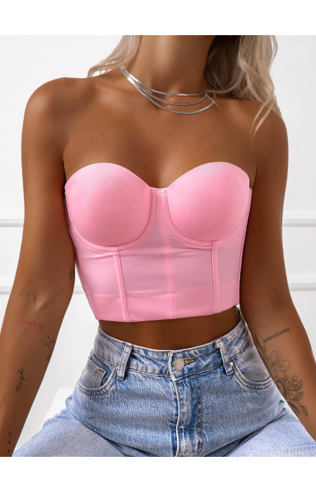 ΡΟΖ BUSTIER - ADIRA