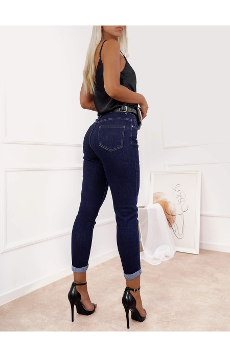 MELANTHI DARK BLUE JEANS
