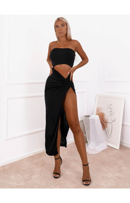 IVETTE BLACK MAXI DRESS