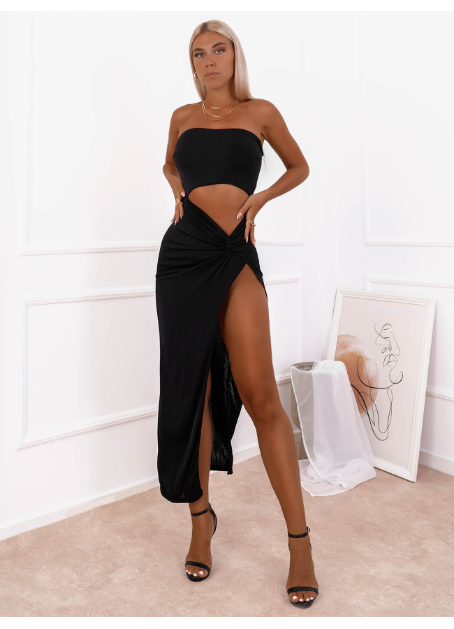 IVETTE BLACK MAXI DRESS