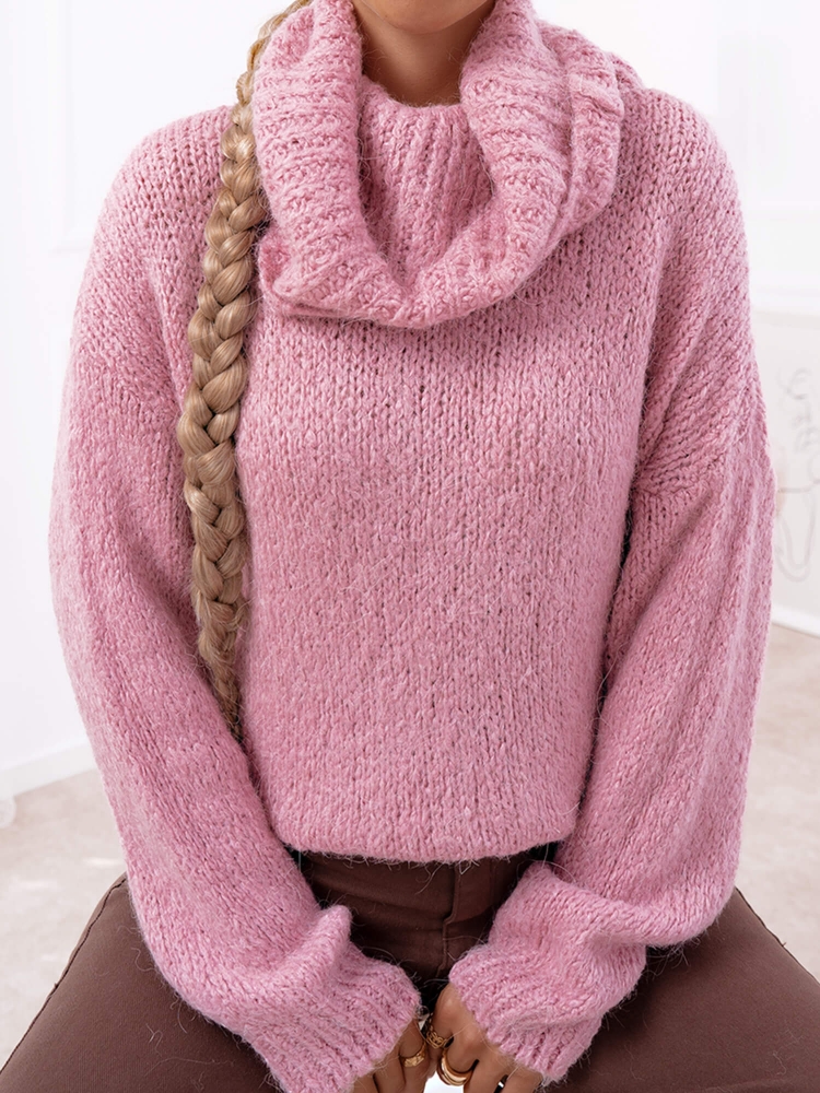LOUIS PINK KNITTED BLOUSE