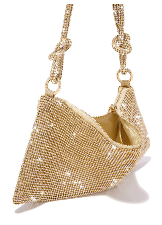SEDUCE GOLD STRASS BAG