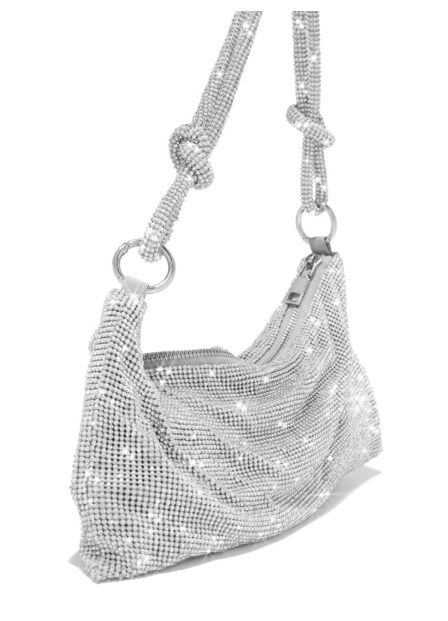 SEDUCE SILVER STRASS BAG