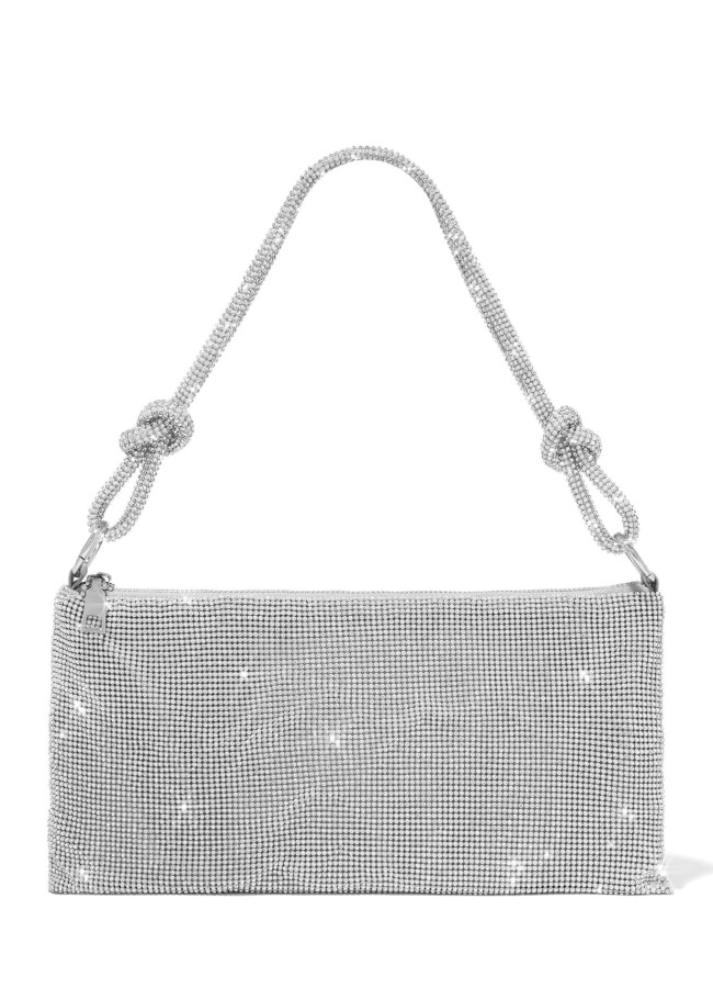 SEDUCE SILVER STRASS BAG