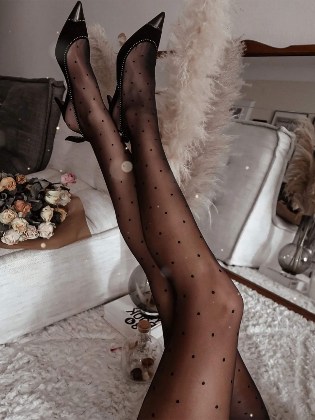 ΜΑΥΡΟ ΠΟΥΑ ΚΑΛΣΟΝ- DOT