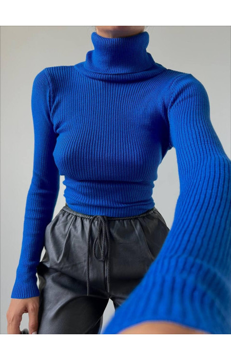 ANISTON BLUE ROYAL TURTLENECK