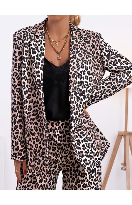 MUSE LEOPARD BLAZER