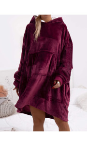 UNISEX OVERSIZED ΜΠΟΡΝΤΩ ΜΠΛΟΥΖΑ ΚΟΥΒΕΡΤΑ- AKITA