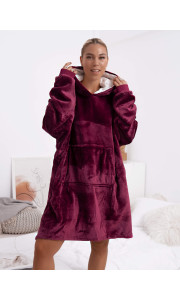 UNISEX OVERSIZED ΜΠΟΡΝΤΩ ΜΠΛΟΥΖΑ ΚΟΥΒΕΡΤΑ- AKITA