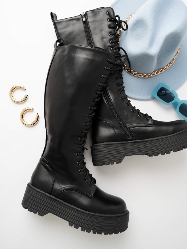 GAULTIER BLACK BOOTS