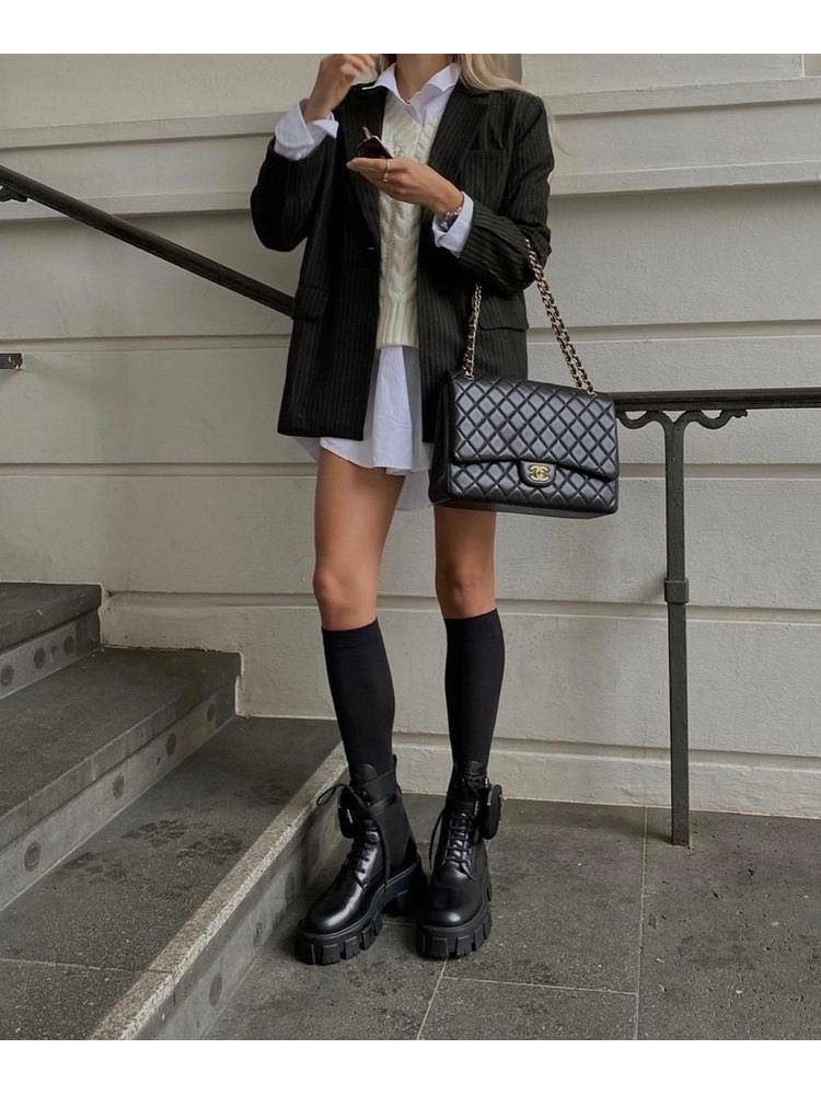 BLACK SOCKS VIVIA