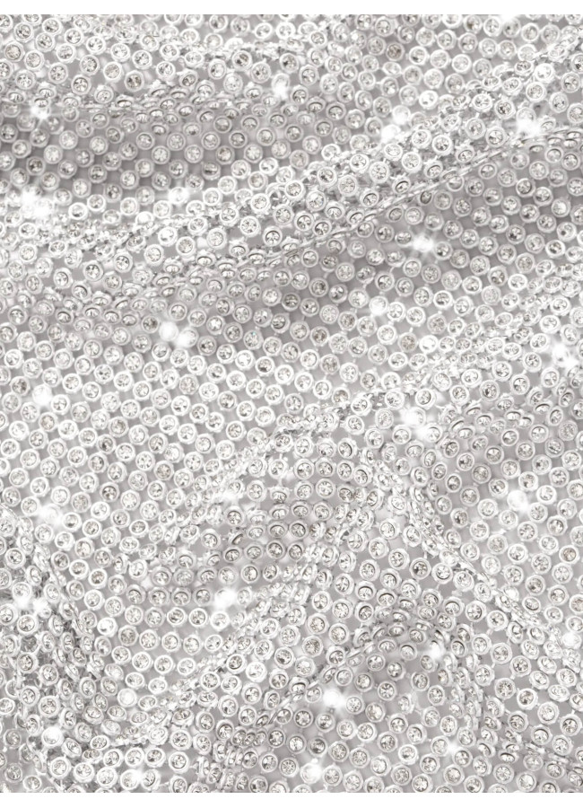 SEDUCE SILVER STRASS BAG