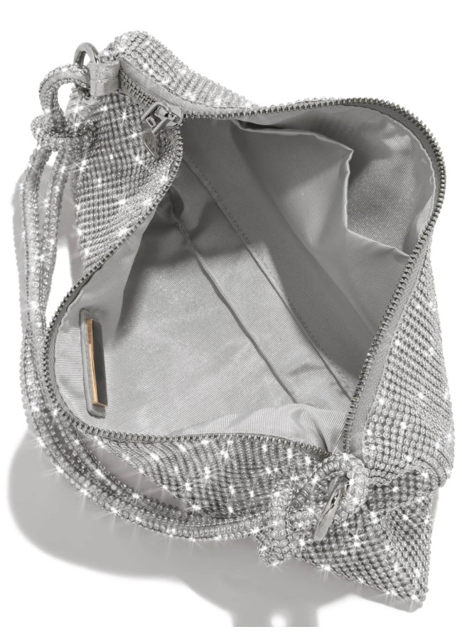 SEDUCE SILVER STRASS BAG