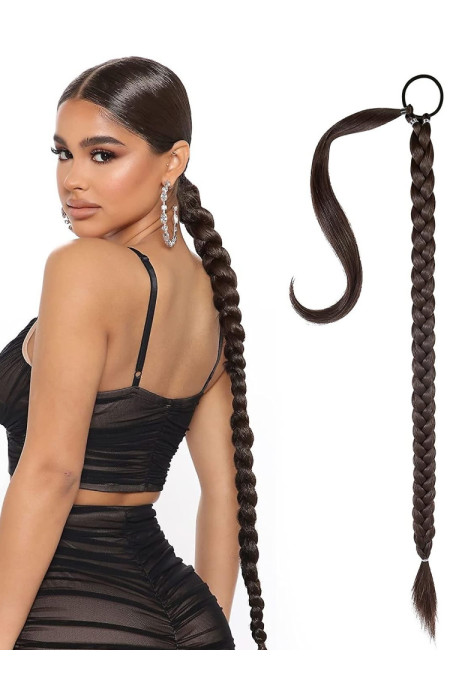 HAIR BRAID - WARM BROWN