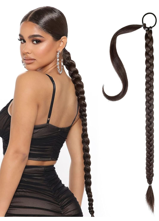 HAIR BRAID - WARM BROWN