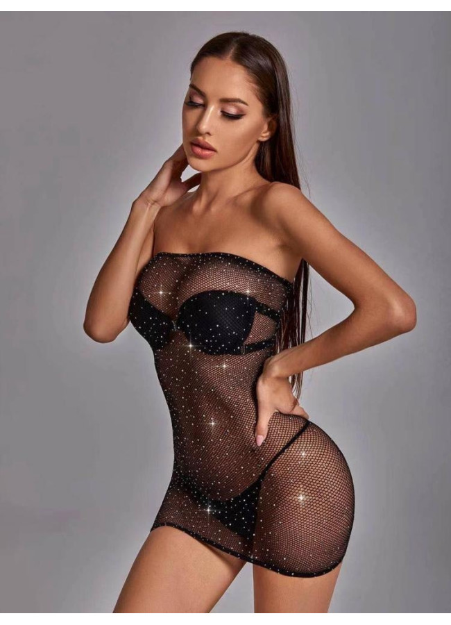 VERONIKY STRASS FISHNET BABYDOLL