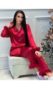 ΣΑΤΕΝ ΜΠΟΡΝΤΟ ΣΕΤ ΠΙΤΖΑΜΕΣ ΜΕ ΠΟΥΠΟΥΛΑ- ASANTE