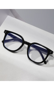 HERMES BLACK CLEAR LENS