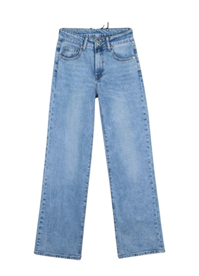 MALIA WIDE LEG BLUE JEANS