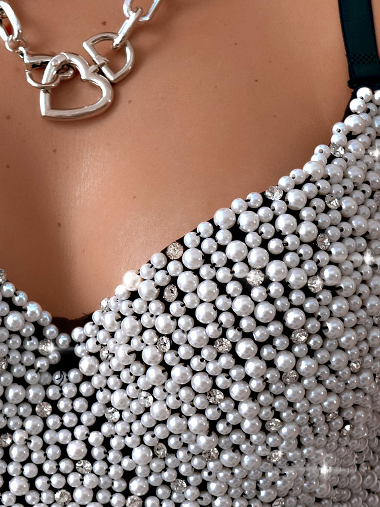 SENSATION - BLACK PEARL BUSTIER