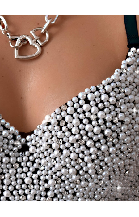 SENSATION - BLACK PEARL BUSTIER